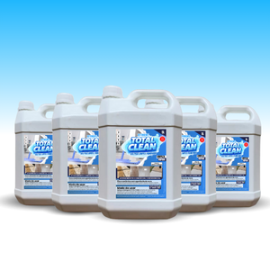 5 unidades Detergente Limpa Piso Total Clean